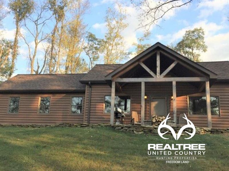 Turnkey Hunting Property, Cabin : Cadiz : Harrison County : Ohio