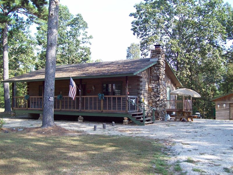 Log Cabin in The Country Land for Sale in Lowndes, Wayne County