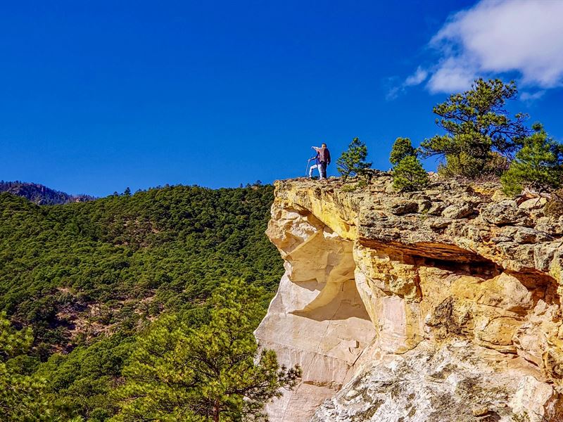 Mountain Land Joins National Forest : Rye : Huerfano County : Colorado