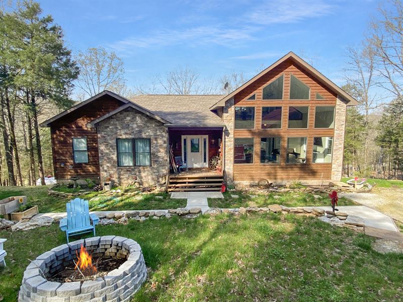 Custom Home On Small Acerage : Tecumseh : Ozark County : Missouri