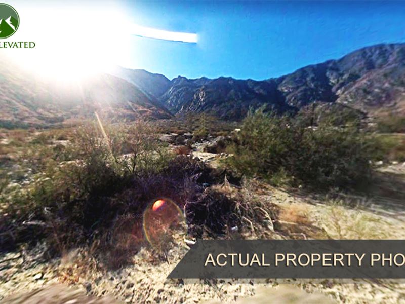 Desert Property Near Water : Cabazon : Riverside County : California