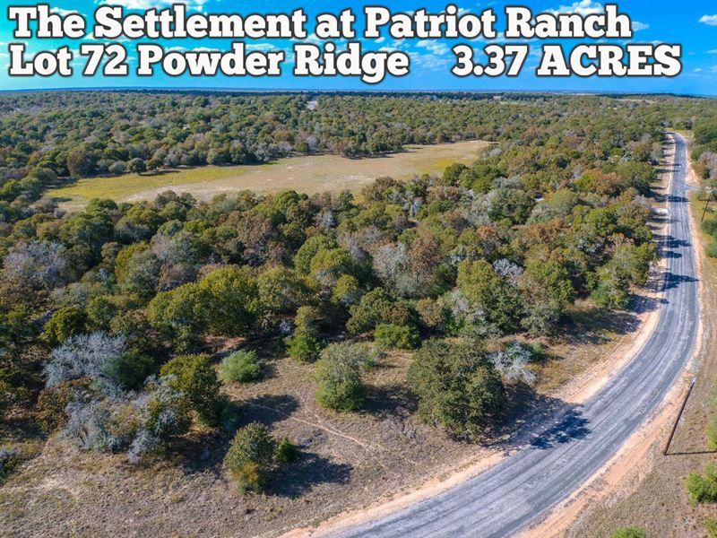 3.37 Acres in Gonzales County : Luling : Gonzales County : Texas