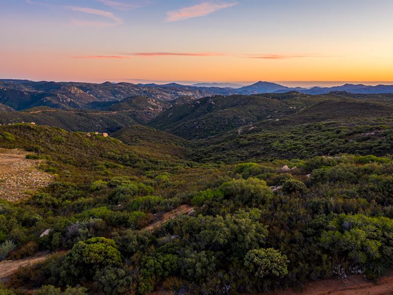 4.2 Acres Japatul Valley Land for Sale in Alpine, San Diego County