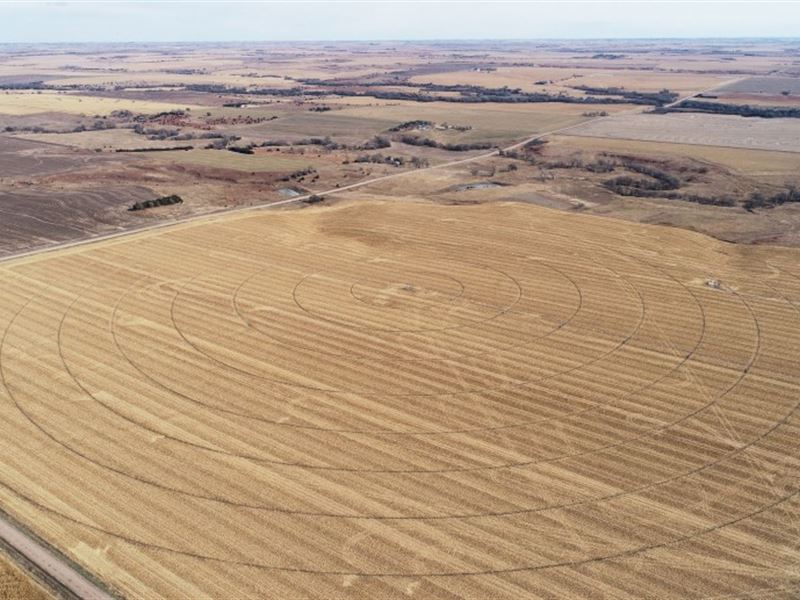 Gosper County Pivot and Range : Holbrook : Gosper County : Nebraska