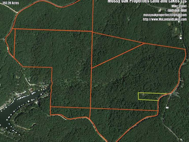 Great 383 Acre Recreational Tract : Rocky Mount : Morgan County : Missouri