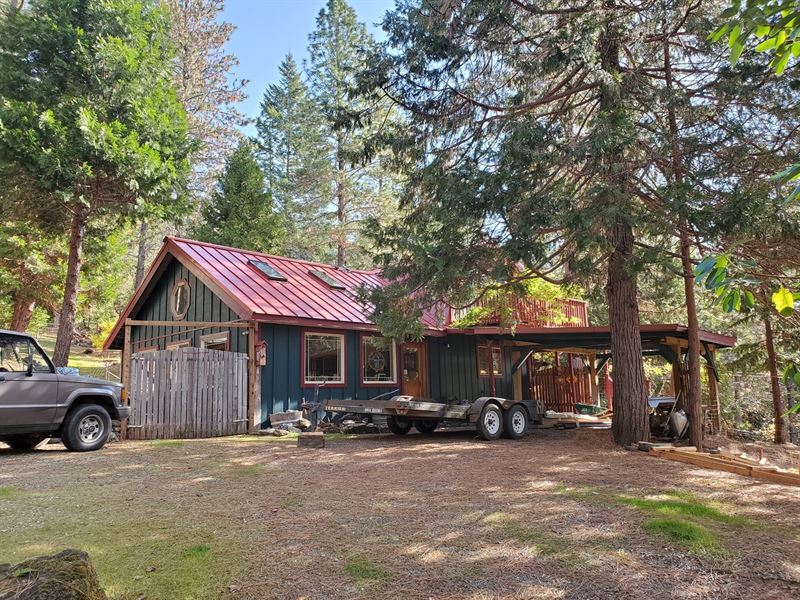 Cabin Woods Acreage Agness, Oregon Land for Sale in Agness, Curry