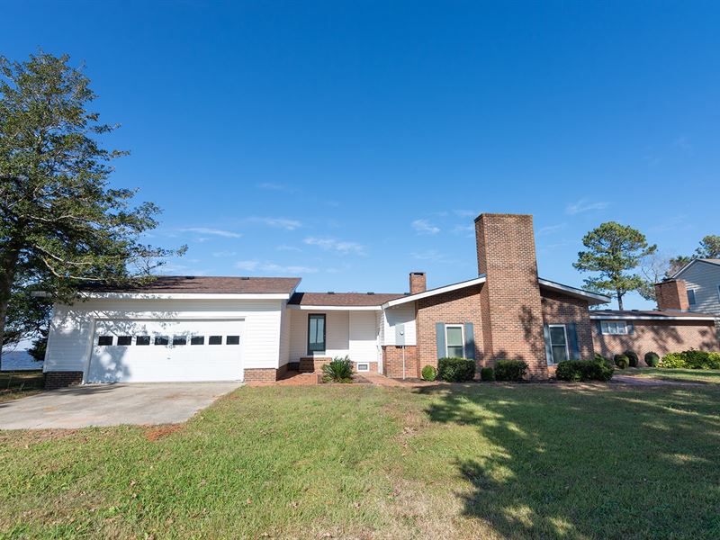 Albemarle Sound Front Home Land for Sale in Roper, Washington County