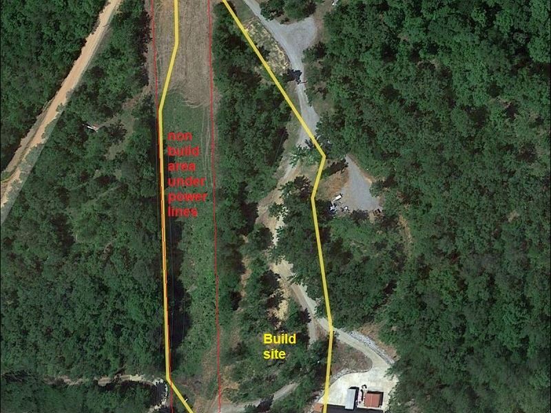 Lake Jordan Waterfront Lot : Rockford : Coosa County : Alabama