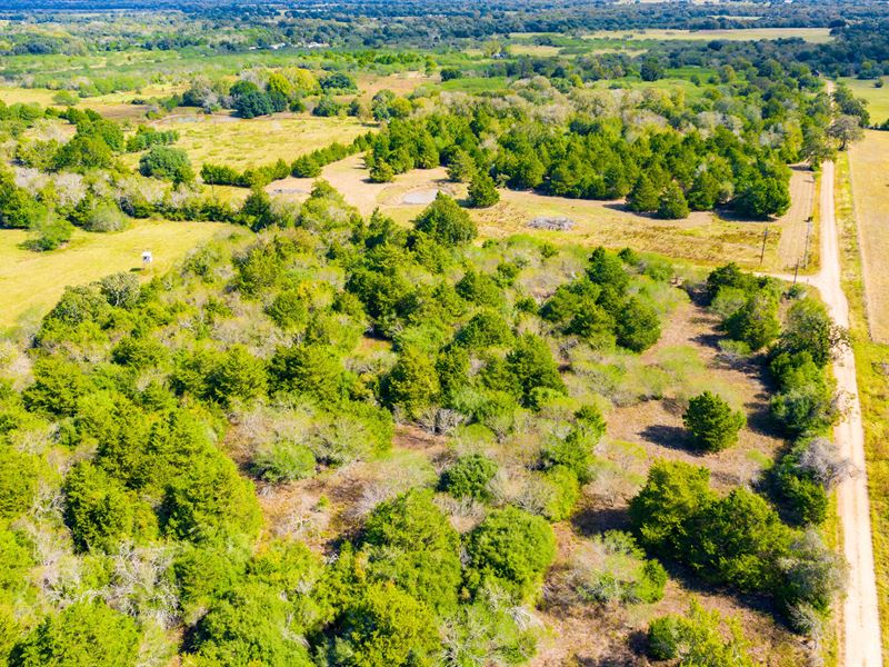 2.0 Acres Minerals & Unrestricted : Hallettsville : Lavaca County : Texas
