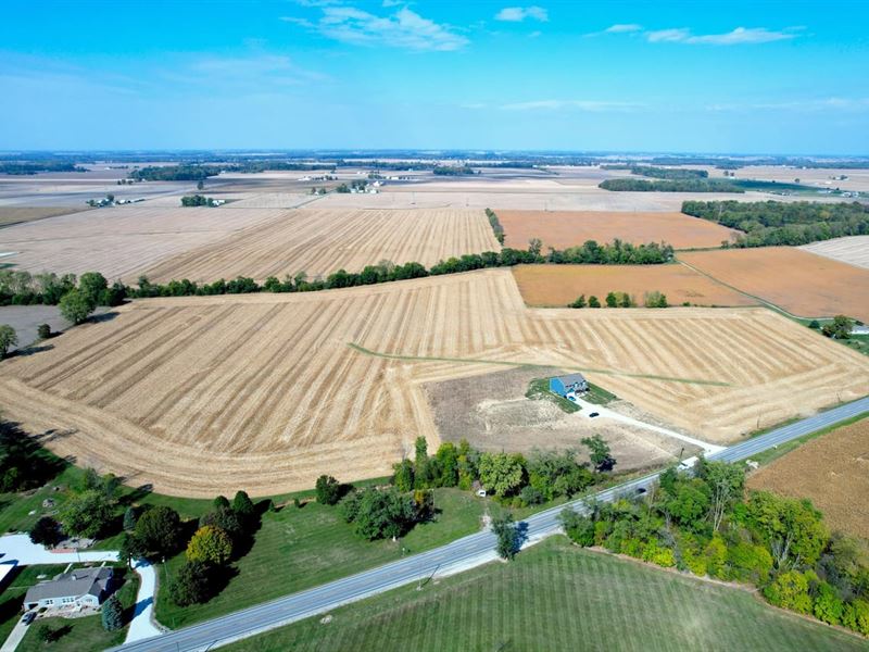 112 Acres, New Home Building Si : Lapel : Madison County : Indiana