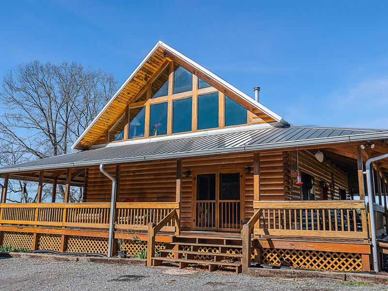 Beautiful Country Cabin 84+/- Acres : Goodwater : Clay County : Alabama