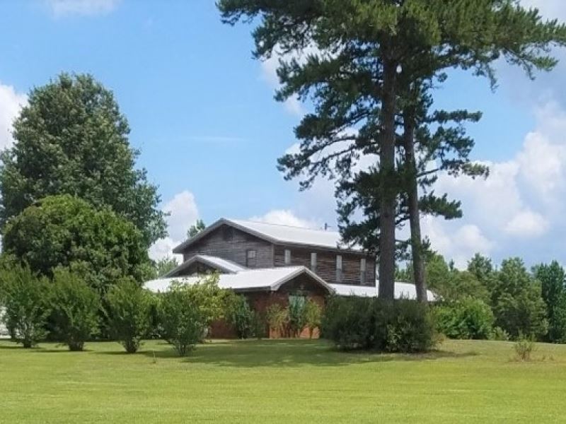 8 Acres with A Home in Attala Count : Sallis : Attala County : Mississippi