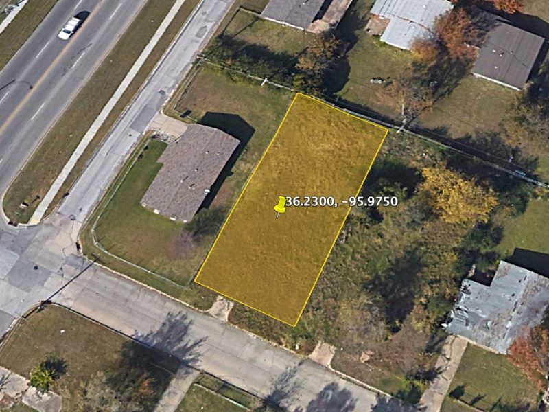 .17 Acre Neighborhood Lot for Sale : Tulsa : Tulsa County : Oklahoma
