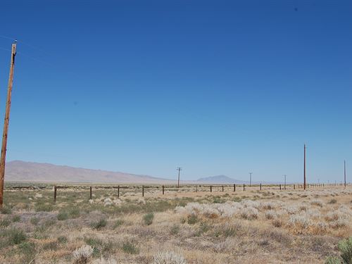 Large Rural Lot By I-80 : Imlay : Pershing County : Nevada