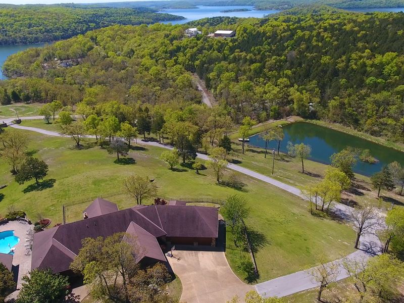 Lakefront Estate on Table Rock Lake Land for Sale in Branson West