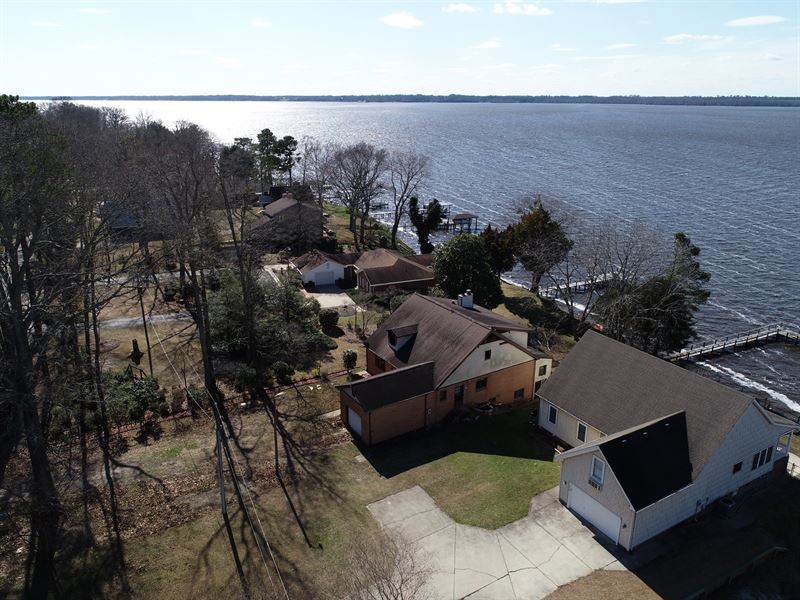 Chowan Riverfront Lot & Home Land Auction in Edenton, Chowan County