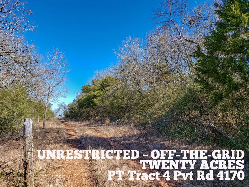 20.24 Acres in Leon County : Leona : Leon County : Texas