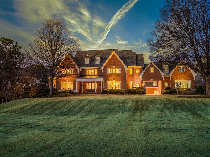 10 Acre Estate, Stunning Home : Bishop : Walton County : Georgia