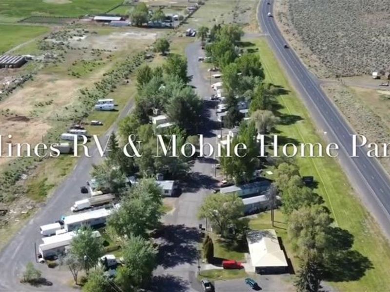 Hines RV & Mobile Home Park : Hines : Harney County : Oregon