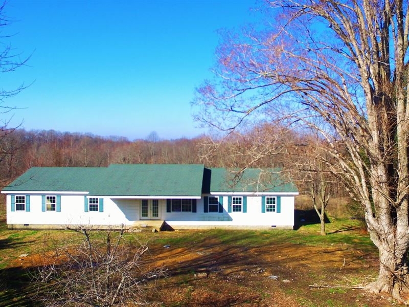 Country Home With 12.98 Acres Land for Sale in Liberty, Casey County