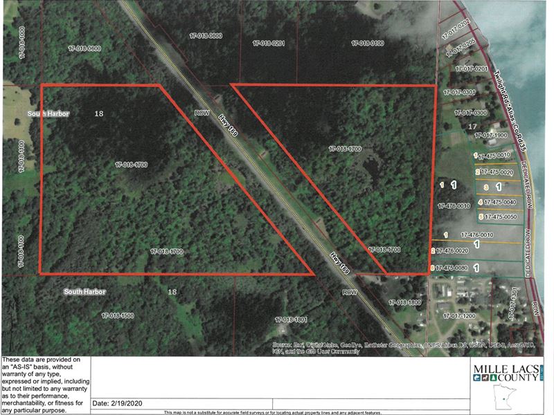 Mille Lacs County Land for Sale : Onamia : Mille Lacs County : Minnesota