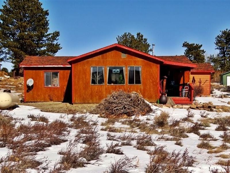 Cute Colorado Cabin Red Feather : Land for Sale in Red ...