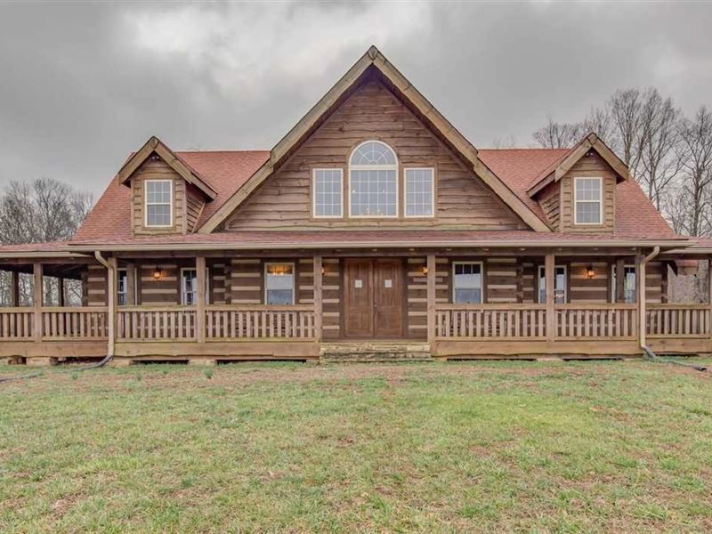 Beautiful Country Log Home Portland Land for Sale in Portland