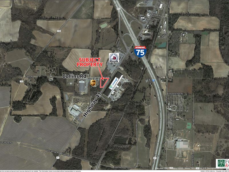 Lot at Exit 121 Off I75, Land for Sale in 233834 LANDFLIP