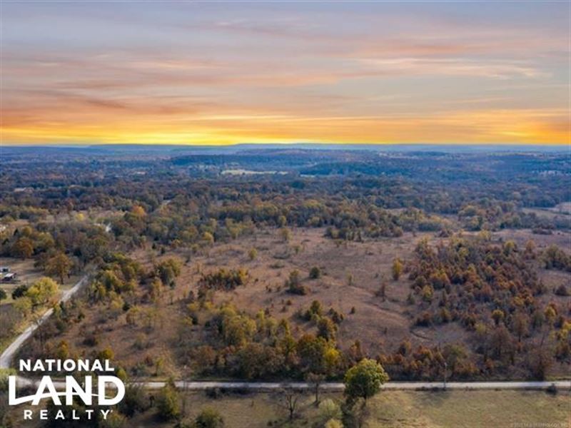 Beggs 80 Hunt or Build Land for Sale in Beggs, Okmulgee County