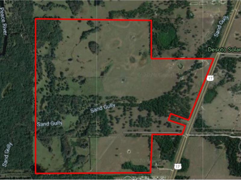 562 Acre Ranch In Desoto County Land for Sale in Arcadia, Desoto