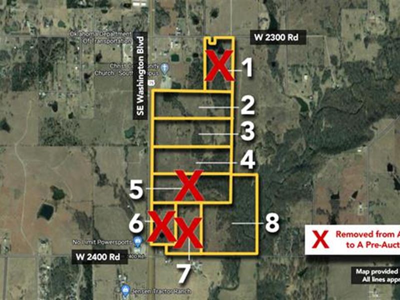 Land, Approx 222.5Ac Lot : Bartlesville : Washington County : Oklahoma