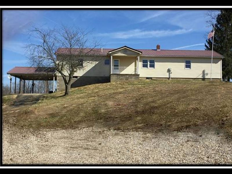 1835 Orpheus Road : Bloomfield : Jackson County : Ohio