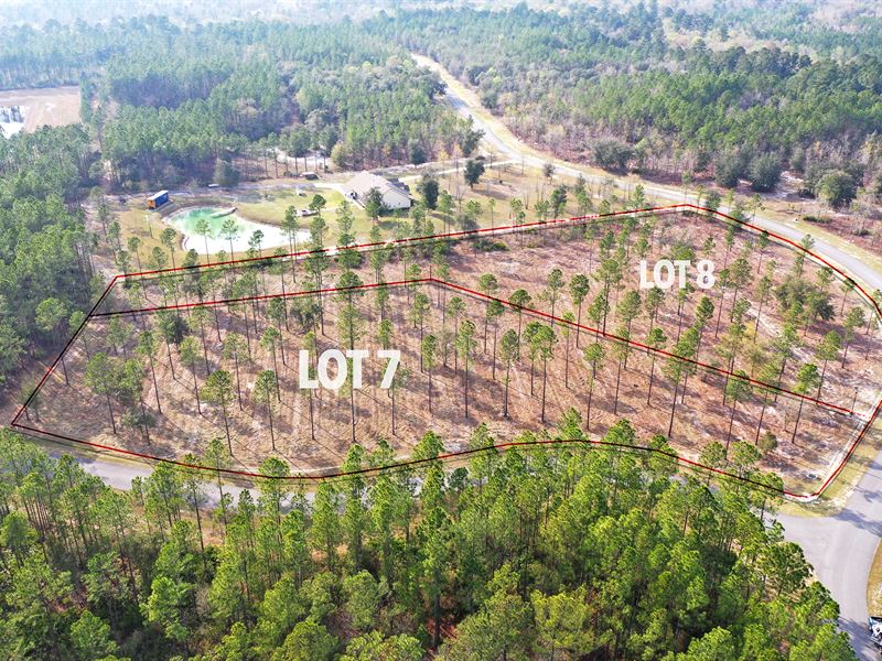 Deep Creek Plantation Lot 7 & 8 : Bryceville : Nassau County : Florida
