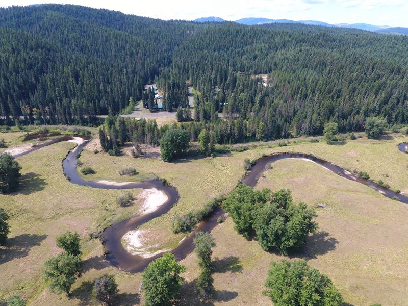 Beautiful Mountain Retreat : Clarkia : Shoshone County : Idaho