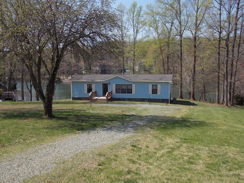 Home on Smith Mountain Lake Land for Sale in Penhook, Franklin County