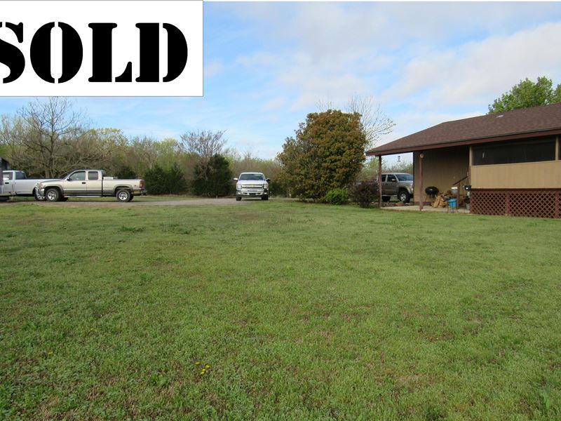 Hobby Farm with 3 Br Home and 5 Ac : Charleston : Franklin County : Arkansas