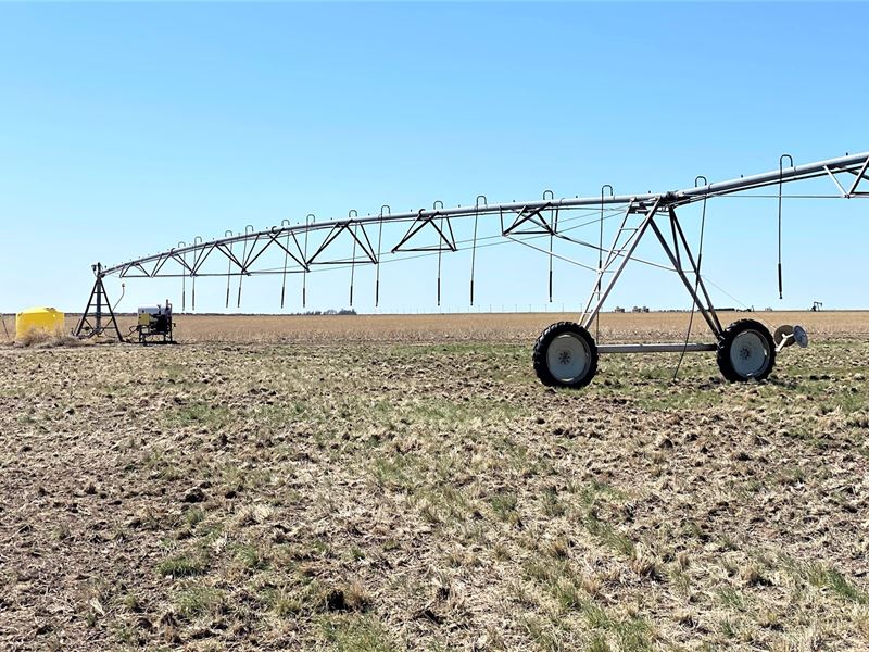 160.5 Acres Irrigated Pivot Lane : Healy : Lane County : Kansas