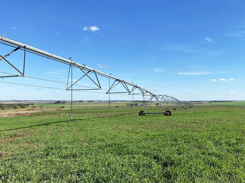 Cropland, Pivot : Hydro : Caddo County : Oklahoma