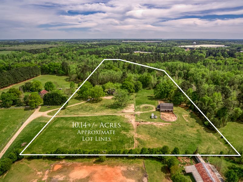 Equestrian Estate on 10+ Acres Land for Sale in Social Circle, Walton