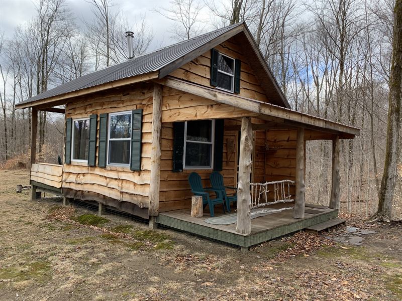 Cabin on Hope Hill : Annsville : Oneida County : New York