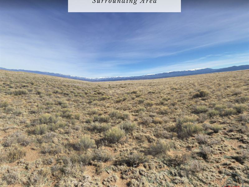 5.58 Acres Only $1Dn, $199/Mo : Sanford : Costilla County : Colorado