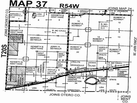 1006.7 acres CRP L1333 : Sugar City : Kiowa County : Colorado
