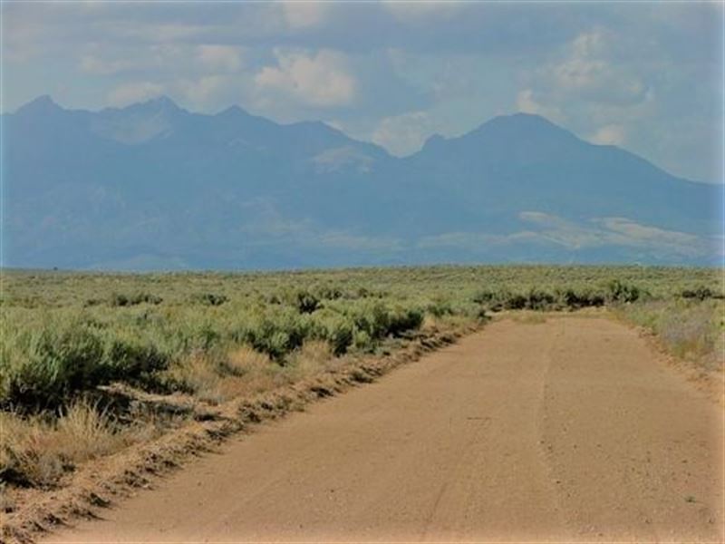 10 Acres in The Colorado Mountains : Blanca : Costilla County : Colorado