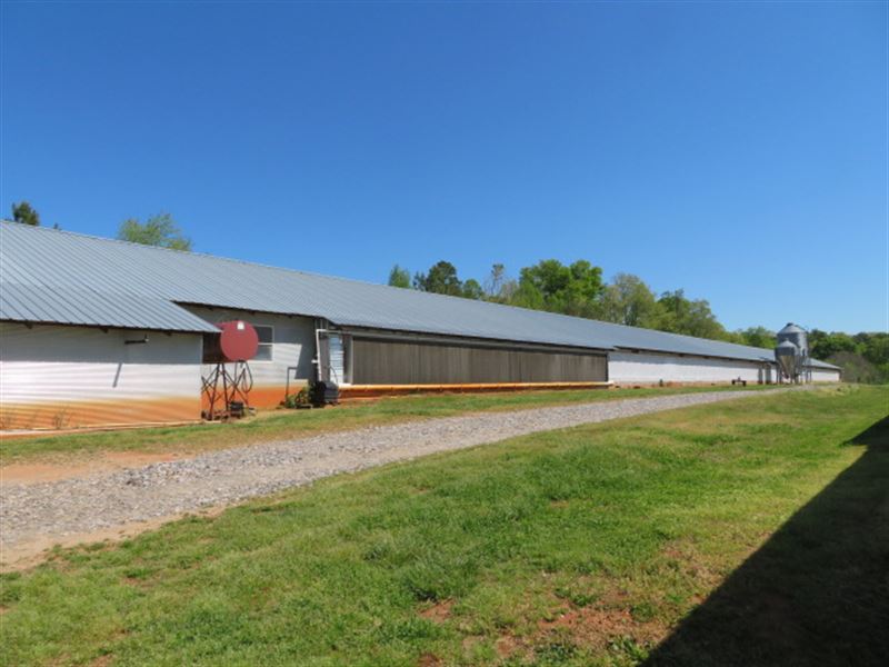 Poultry Farm in Alexander County Land for Sale in Taylorsville