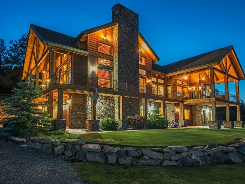 Luxury Mountain Home Elkhorn : Haines : Baker County : Oregon