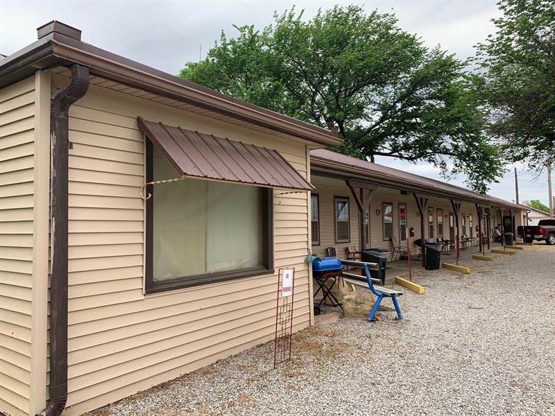 Turn Key Motel & Laundromat Grant : Pond Creek : Grant County : Oklahoma