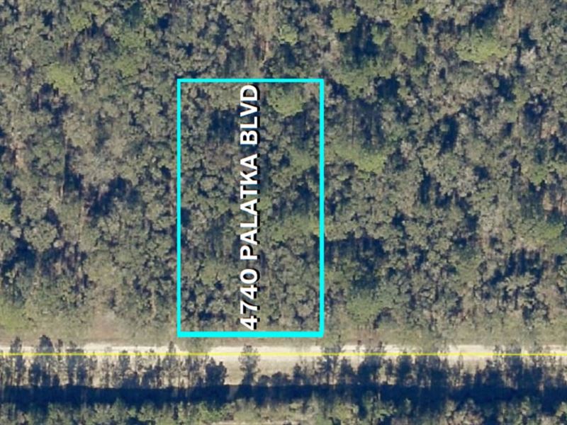 Mobile Home Friendly Florida Lot : Hastings : Saint Johns County : Florida