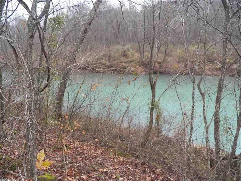 Riverfront 11 Acres Middlefork Litt : Fox : Van Buren County : Arkansas