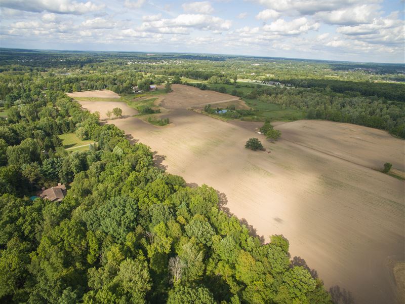 Estate Size Dexter Vacant Land : Dexter : Washtenaw County : Michigan