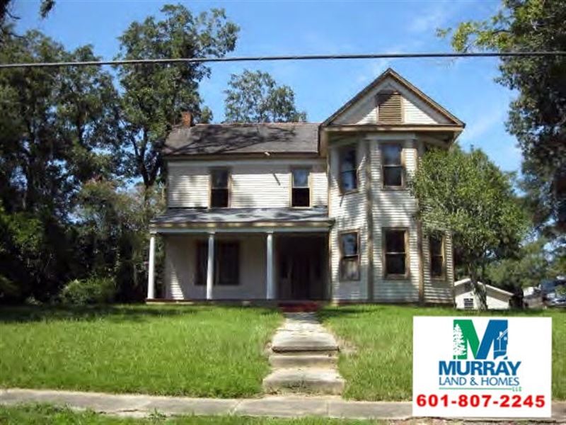 2 Story Home in Woodville Land for Sale in Woodville, Wilkinson
